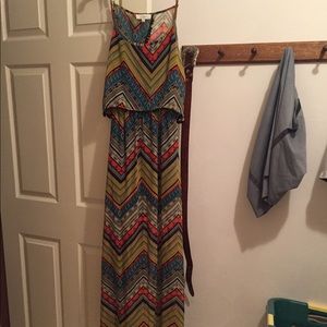 Open Back Maxi Dress